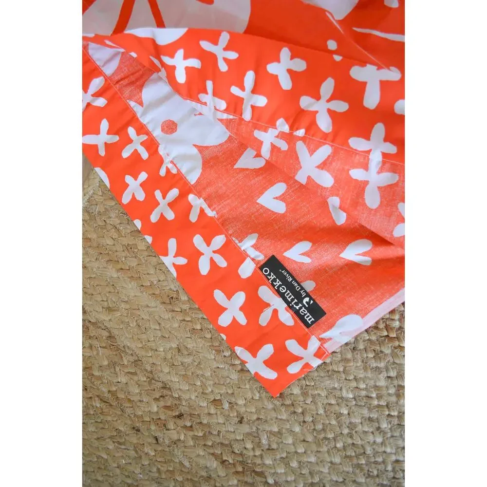 Marimekko Dan Rivers Vintage Floral Top Sheet